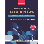 Commercial's Principles of Taxation Law for LL.B by Dr. Girish Ahuja & Dr. Ravi Gupta